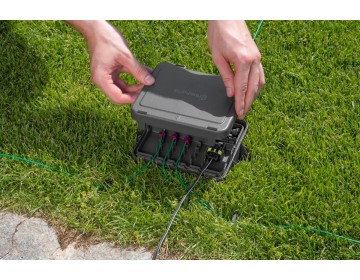 Boitier de protection des connexions de la station