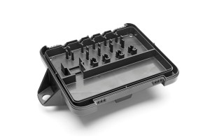 Boitier de protection des connexions de la station