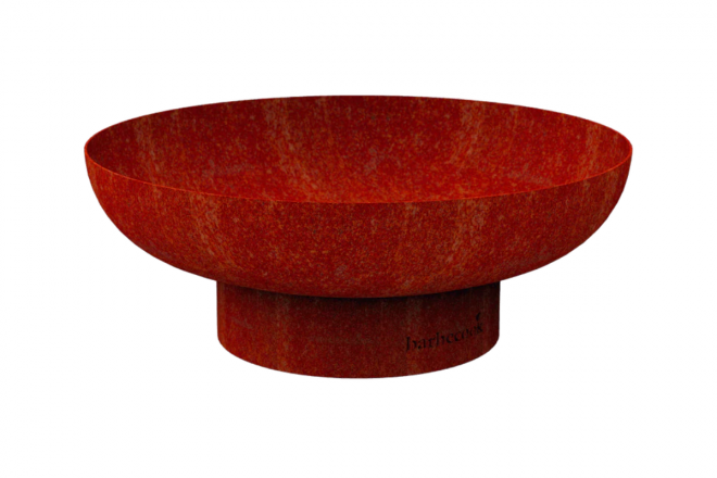 Barbecook Jack 100 brasero en acier corten rouillé Ø 100cm H 32cm