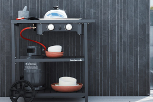 Barbecook Victor plancha avec chariot 82.5x52.2x85cm