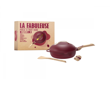 La Fabuleuse Poele 28cm - Rubis